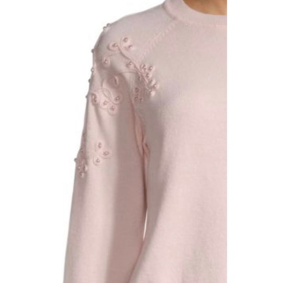 NANETTE NANETTE LEPORE Flower Embroidered Sweater - Size XL * wom307 - Picture 3 of 7